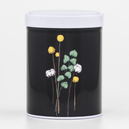 Réédition Boîte à thé Fleurs de coton
