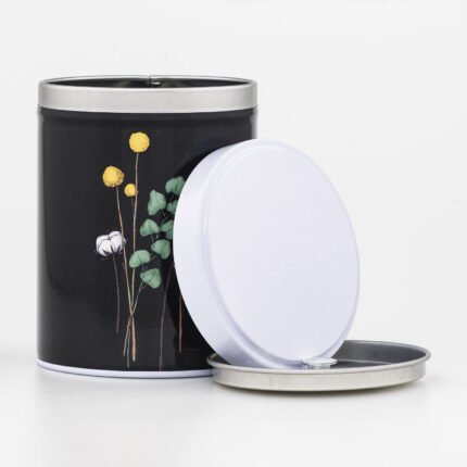 Réédition Boîte à thé Fleurs de coton