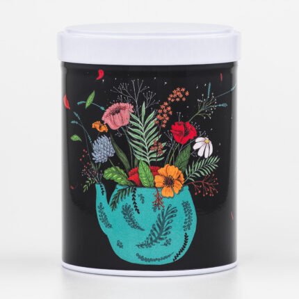Réédition Boîte à thé Fleurs de thé