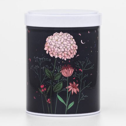 Réédition Boîte à thé Hortensia