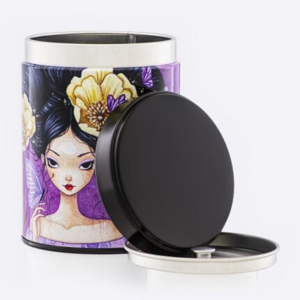 Boîte à thé illustrée empilable Kaneko