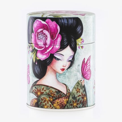 Boîte à thé illustrée Harumi