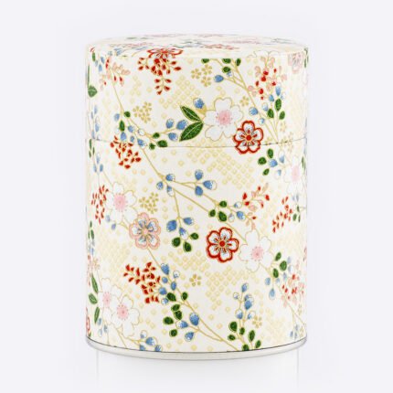 Boîte à thé washi Higashi