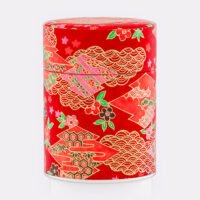 Boîte à thé washi Konno