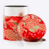 Boîte à thé washi Konno