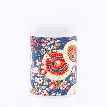 Petite boîte à thé washi Aioi