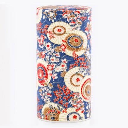 Boîte à thé washi 150g Aioi