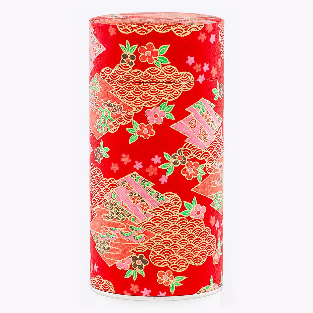 k-boite-the-washi-konno Boîte à thé washi 150g Konno