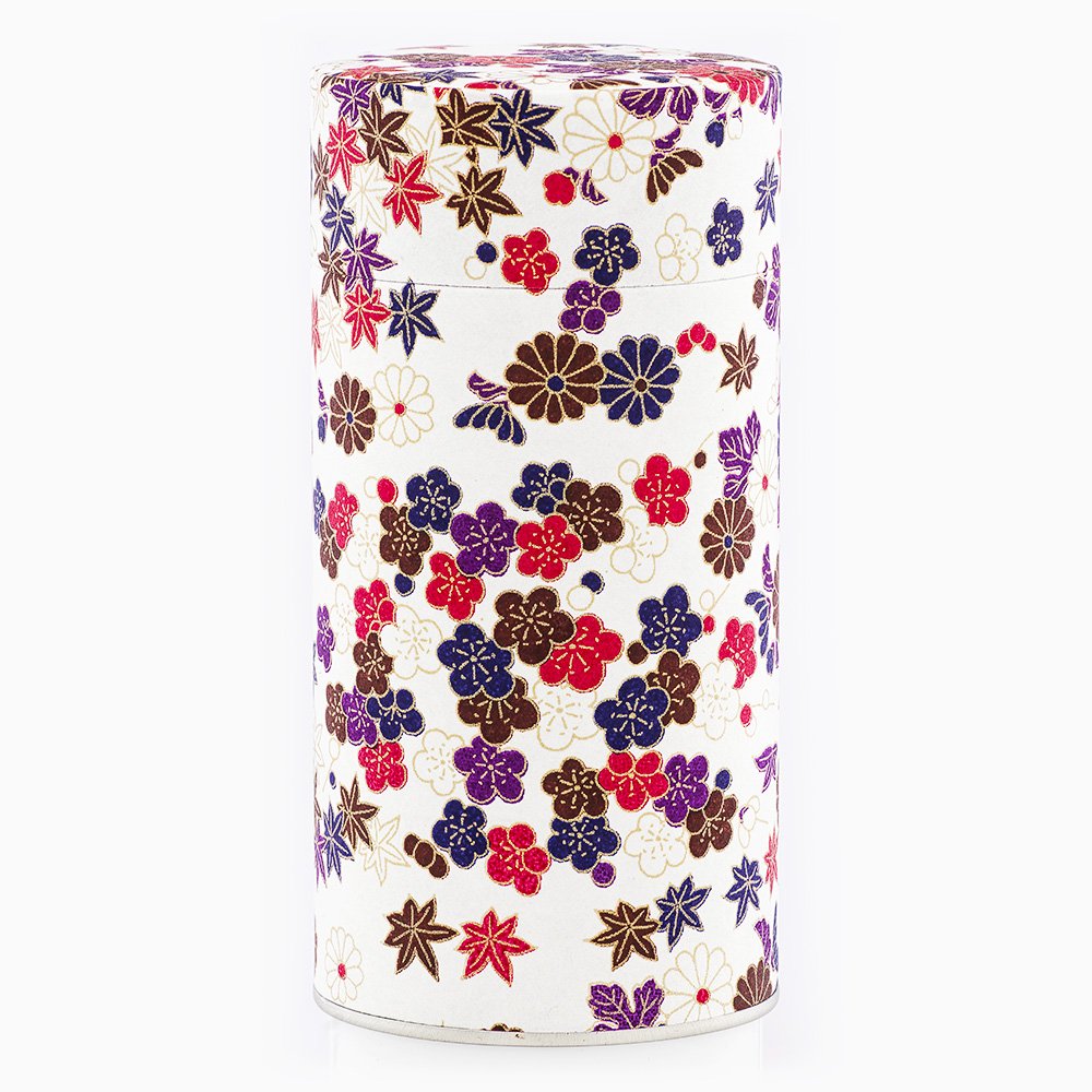 k-boite-the-washi-nishi Boîte à thé washi 150g Nishi