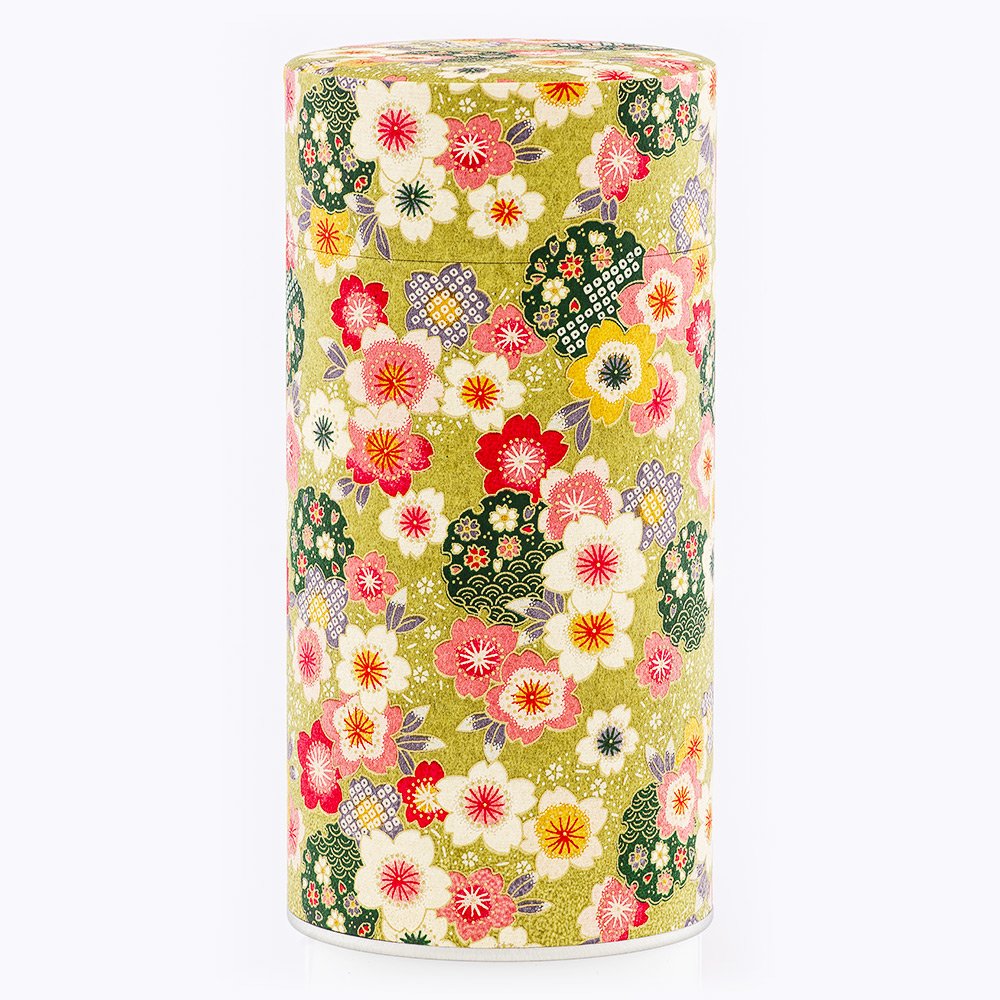 k-boite-the-washi-shokawa Boîte à thé washi 150g Shokawa