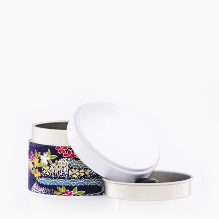 Petite boîte à thé washi Akaibe