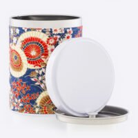 Boîte à thé washi empilable Aioi