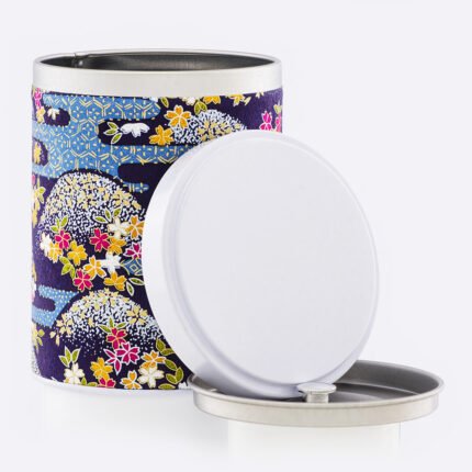 Boîte à thé washi empilable Akaibe