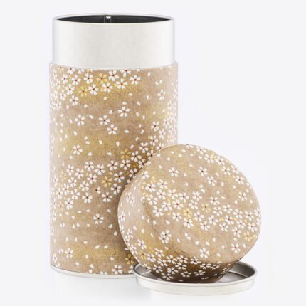Grande boîte à thé washi 150g Gujo