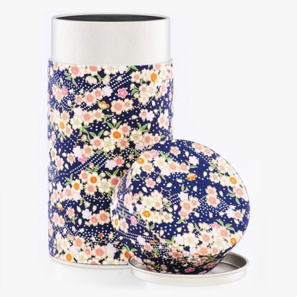 Grande boîte à thé washi 150g Hanao
