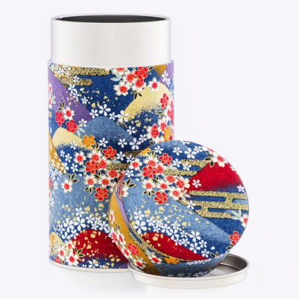 Grande boîte à thé washi 150g Toyono