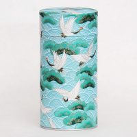 Grande boîte à thé washi artisanale française Esprit Céladon